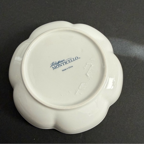 Blue and White Floral Friendship Decorative Trinkets Memorabilia 6”Plate Gift - Picture 5 of 9